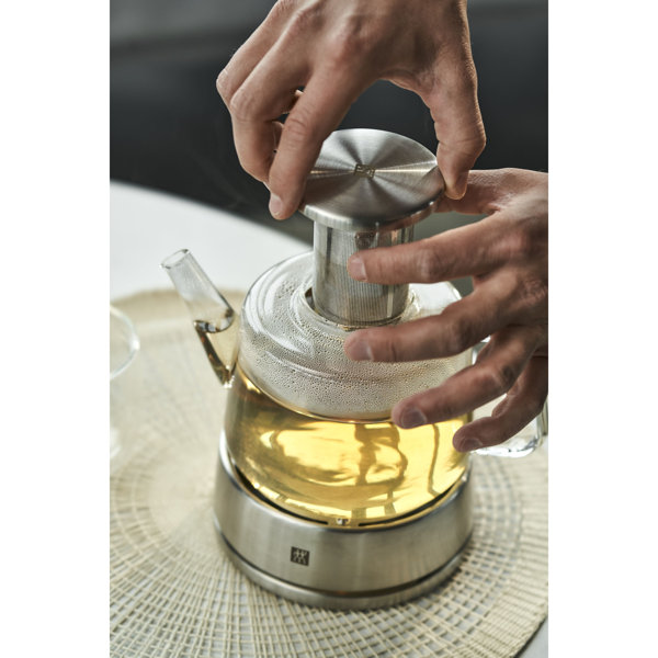 ZWILLING J.A. Henckels Sorrento 27oz. Glass and Stainless Steel Teapot & Reviews Wayfair